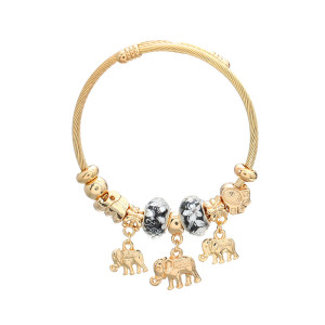 Alloy Elephant Bracelet