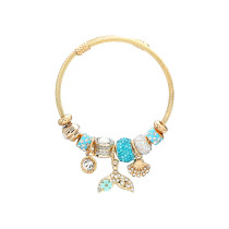 Alloy fishtail bracelet