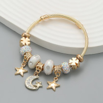 Alloy Star Moon Bracelet