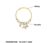 Alloy fishtail bracelet
