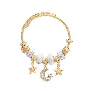 Alloy Star Moon Bracelet