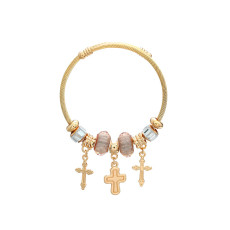 Alloy Cross Bracelet