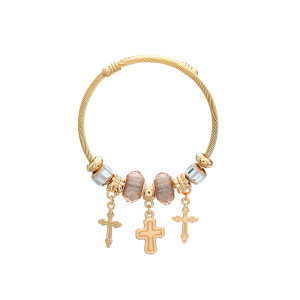 Alloy Cross Bracelet