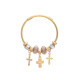 Alloy Cross Bracelet
