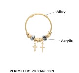 Alloy Cross Bracelet