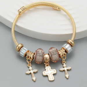 Alloy Cross Bracelet
