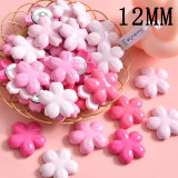 12MM Sunflower resin  snap button charms