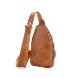 Retro vintage chest bag, outdoor sports and leisure multifunctional shoulder bag fit 20MM Snaps button jewelry wholesale