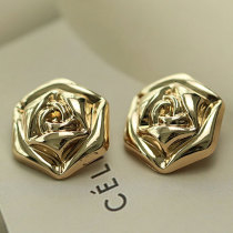 23MM Metal  flower snap button charms