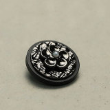 22MM Metal  flower snap button charms