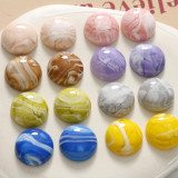 20MM  color Resin snap button charms