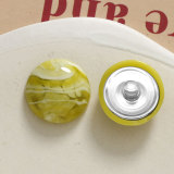 20MM  color Resin snap button charms