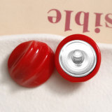 20MM  color Resin snap button charms
