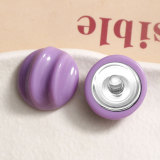 20MM  color Resin snap button charms