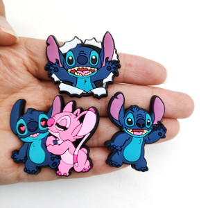 Cartoon Stitch Kid junior style silicone bracelet  PVC luminous cartoon accessories creative Cartoon