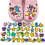 Cartoon Pok é mon Cute Pikachu Kid junior style silicone bracelet  PVC luminous cartoon accessories creative Cartoon