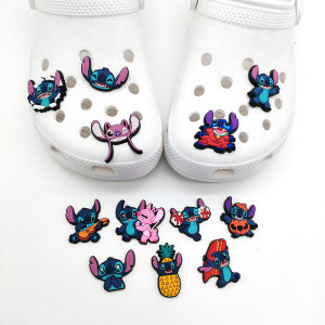 Cartoon Stitch Kid junior style silicone bracelet  PVC luminous cartoon accessories creative Cartoon