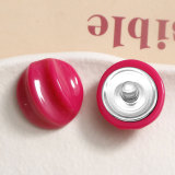 20MM  color Resin snap button charms