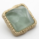 20MM  Metal button square snap button charms