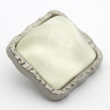 20MM  Metal button square snap button charms