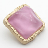 20MM  Metal button square snap button charms