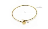 Minimalist Fine Alloy Open Bracelet