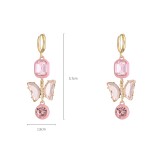 Valentine's Day Love Gem Drop Oil Earrings