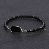 Natural Stone Powder Crystal Tiger Eye Stone Bracelet