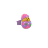 Easter Eggshell Egg Rabbit PVC Children's Ring