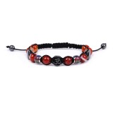 Yoga Colorful Stone Warm Color Changing Bead Knitted Bracelet