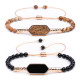 Natural Stone Yoga Woven Bracelet