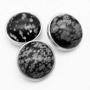 20MM snap Natural stone turquoise snap buttons