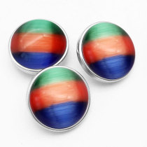20MM snap Natural stone turquoise snap buttons