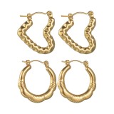 Stainless steel Love  Earrings
