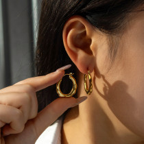 Stainless steel Love  Earrings