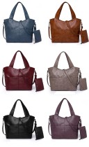 Soft Leather Minimalist Soft Leather Large Capacity Handheld One Shoulder Crossbody Bag