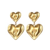 Stainless steel Love  Earrings