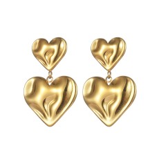 Stainless steel Love  Earrings
