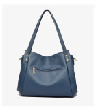 Fashionable soft leather casual large capacity single shoulder crossbody bag