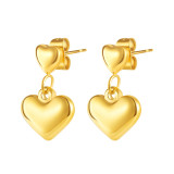 Stainless steel Love  Earrings