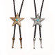 Five-pointed star Hip Hop bolo tie necklace