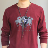 Five-pointed star Hip Hop bolo tie necklace