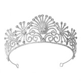Alloy Crystal Crown Wedding Ball Party Bridal Crown