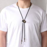 Camera Hip Hop bolo tie necklace