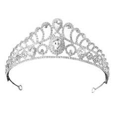Alloy Crystal Crown Wedding Ball Party Bridal Crown