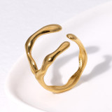 28 stainless steel open adjustable rings