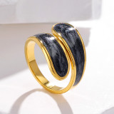 28 stainless steel open adjustable rings