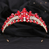 Alloy Crystal Crown Wedding Ball Party Bridal Crown