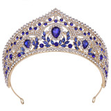 Alloy Crystal Crown Wedding Ball Party Bridal Crown