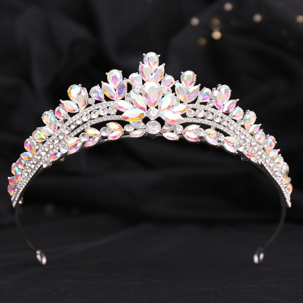 Alloy Crystal Crown Wedding Ball Party Bridal Crown